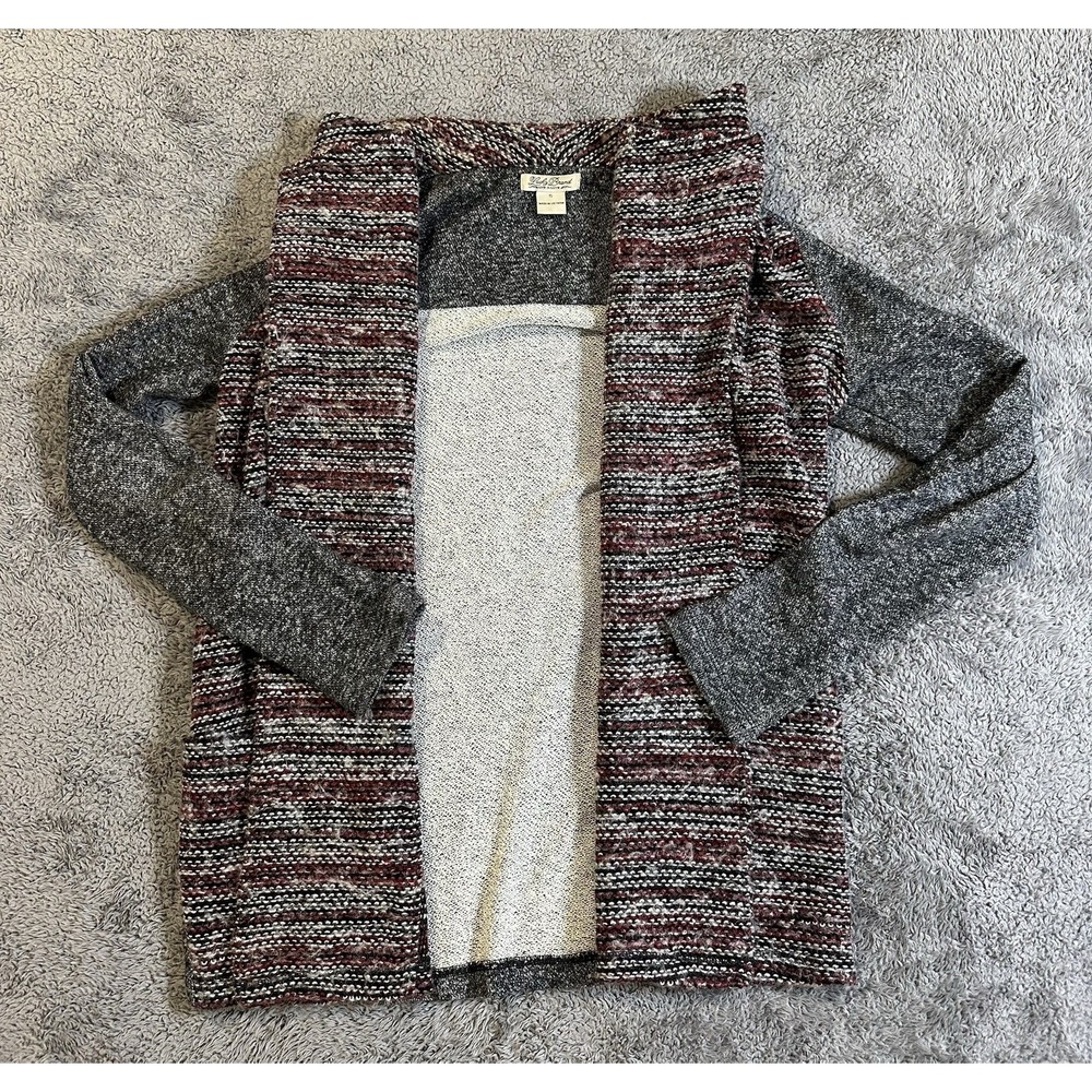 Lucky Brand Shawl Collar Cardigan Western Sweater Southwest Pattern Women's S
